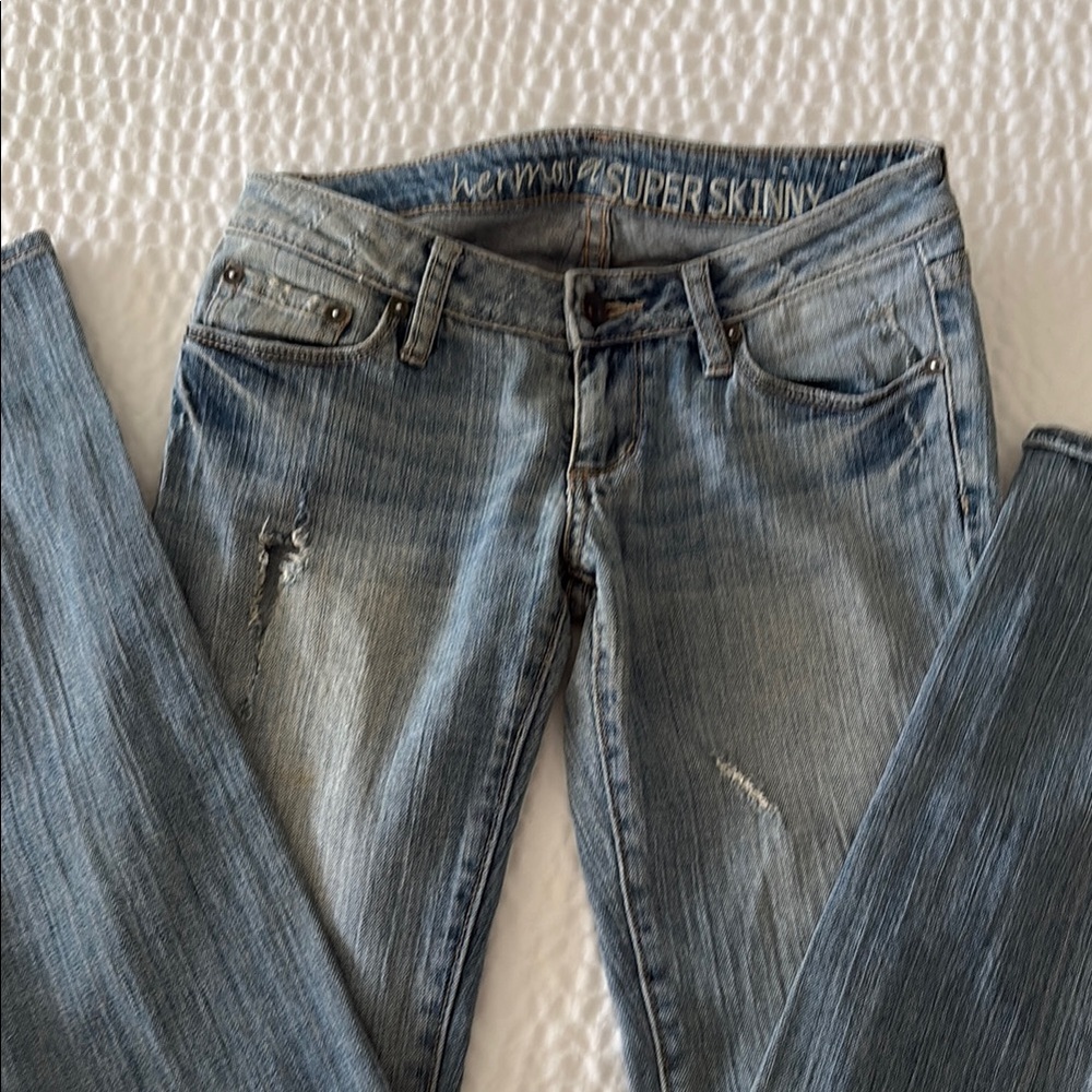 Bull Head Super Skinny low rise Jeans